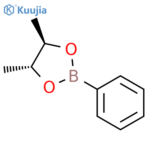 (-)-4,5-dimethyl-2-phenyl[1.3.2]dioxaborolane structure