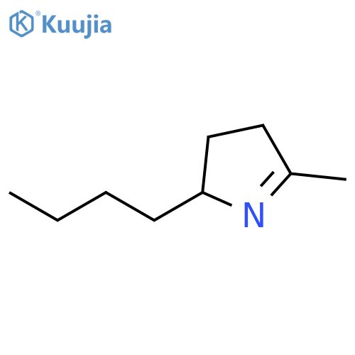 2H-Pyrrole, 2-butyl-3,4-dihydro-5-methyl- structure