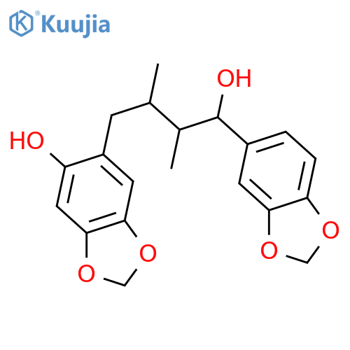 8,8'-Lignan-2,3',4,4',5,7'-hexol; (7'S,8S,8'R)-form, 3',4':4,5-Bis(methylene) ether structure