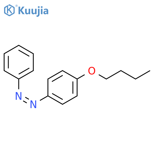 Diazene, (4-butoxyphenyl)phenyl-, (Z)- structure