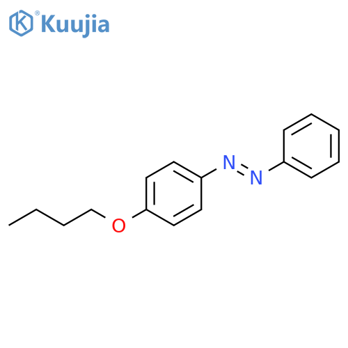 Diazene, (4-butoxyphenyl)phenyl-, (E)- structure