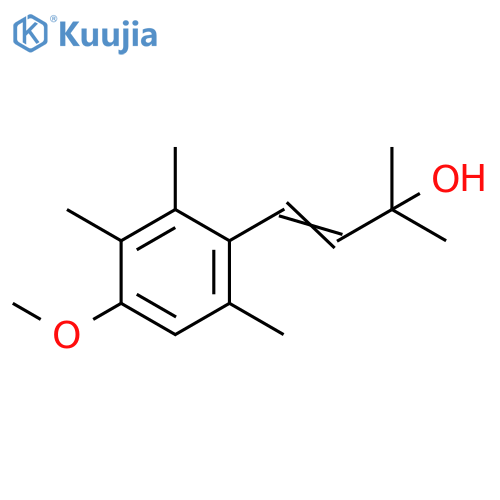 3-Buten-2-ol, 4-(4-methoxy-2,3,6-trimethylphenyl)-2-methyl- structure