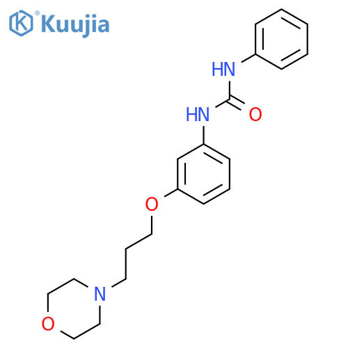 1-(3-(3-Morpholinopropoxy)phenyl)-3-phenylurea structure