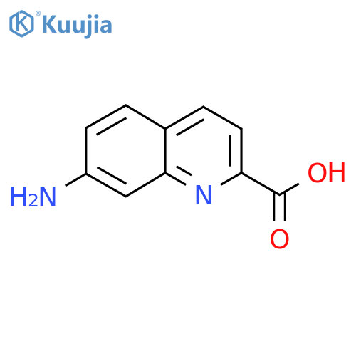 7-aminoquinoline-2-carboxylic acid structure