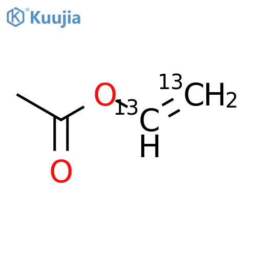 Ethenol-1,2-13C2,1-acetate structure