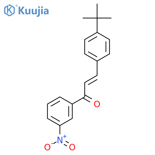 (2E)-3-(4-Tert-Butylphenyl)-1-(3-nitrophenyl)prop-2-en-1-one structure