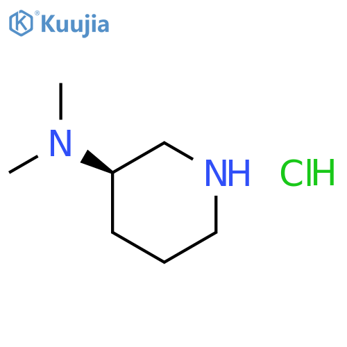 (R)-N,N-Dimethylpiperidin-3-amine hydrochloride structure