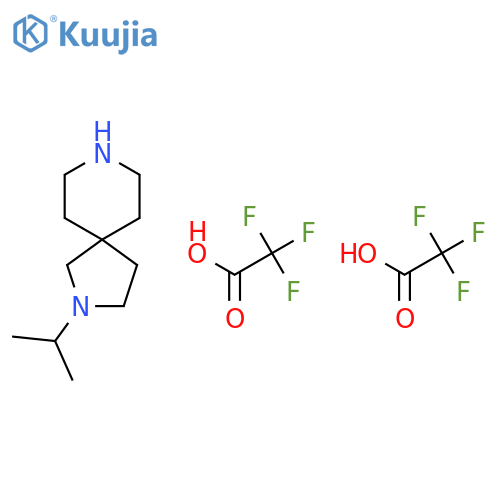 2,2,2-Trifluoroacetate 2-(1-Methylethyl)-2,8-diazaspiro4.5decane structure