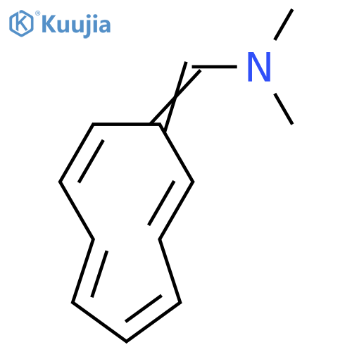 Methanamine, 1-(2,4,6,8-cyclononatetraen-1-ylidene)-N,N-dimethyl- structure