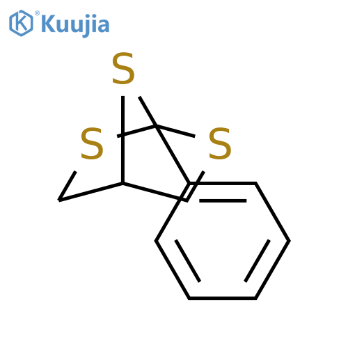 2,6,7-Trithiabicyclo[2.2.1]heptane, 1-phenyl- structure