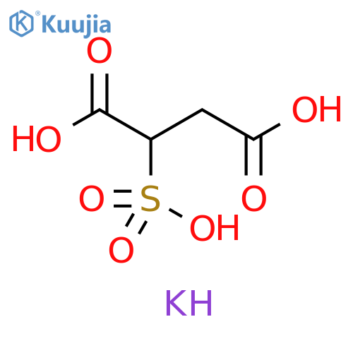 Butanedioic acid, sulfo-, potassium salt structure