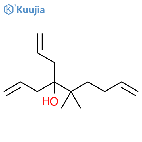 1,8-Nonadien-4-ol, 5,5-dimethyl-4-(2-propenyl)- structure
