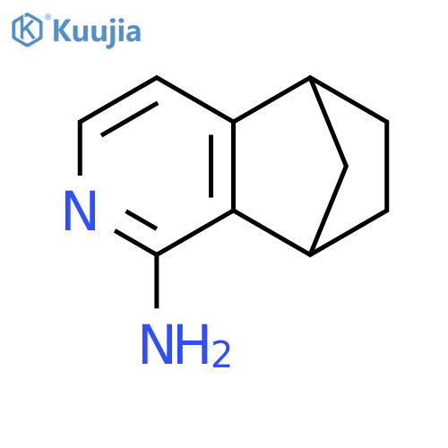 5,8-Methanoisoquinolin-1-amine, 5,6,7,8-tetrahydro- structure
