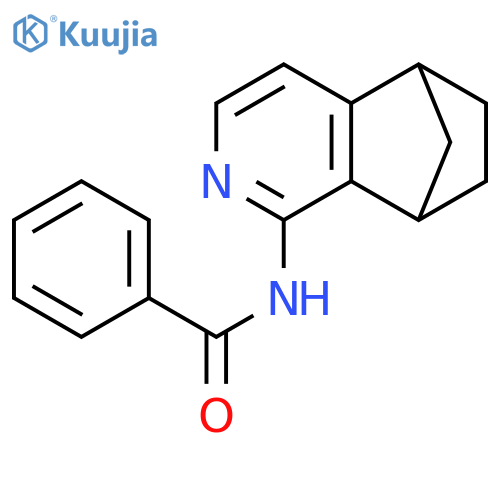 Benzamide, N-(5,6,7,8-tetrahydro-5,8-methanoisoquinolin-1-yl)- structure