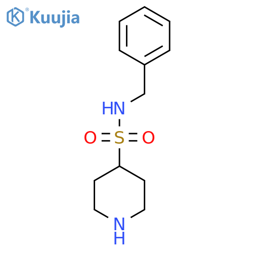 N-benzylpiperidine-4-sulfonamide structure