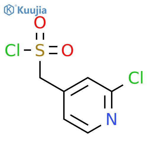 (2-chloropyridin-4-yl)methanesulfonyl Chloride structure