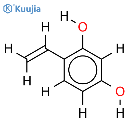 4-ethenylbenzene-1,3-diol structure