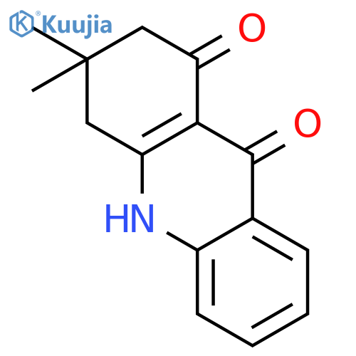 1,9(2H,10H)-Acridinedione, 3,4-dihydro-3,3-dimethyl- structure