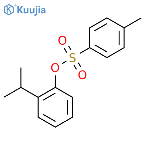 2-(Propan-2-yl)phenyl 4-methylbenzene-1-sulfonate structure