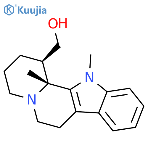 Indolo[2,3-a]quinolizine-1-methanol, 1,2,3,4,6,7,12,12b-octahydro-12,12b-dimethyl-, cis-(±)- structure