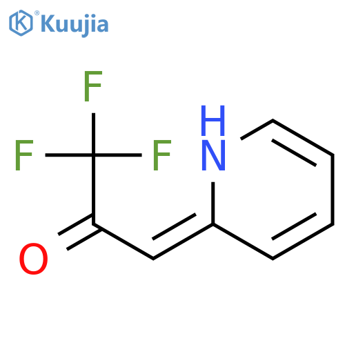 2-Propanone, 1,1,1-trifluoro-3-(2(1H)-pyridinylidene)-, (Z)- structure