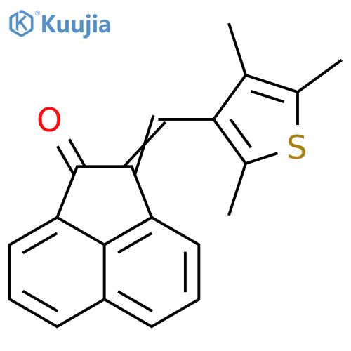 1(2H)-Acenaphthylenone, 2-[(2,4,5-trimethyl-3-thienyl)methylene]- structure