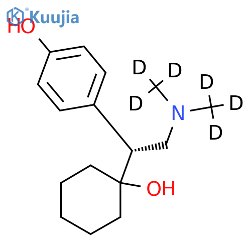 (R)-(-)-O-Desmethyl Venlafaxine-d6 structure
