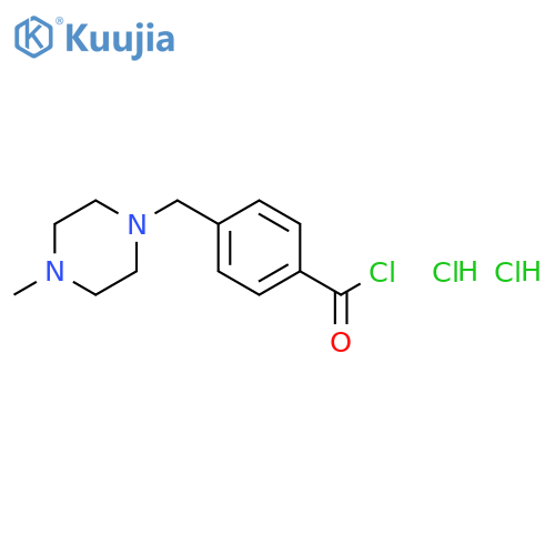 4-((4-Methylpiperazin-1-yl)methyl)benzoyl Chloride Dihydrochloride structure