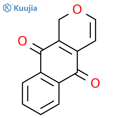 1H-Naphtho[2,3-c]pyran-5,10-dione structure