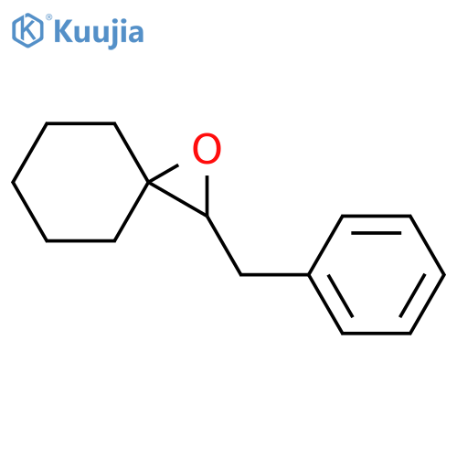 1-Oxaspiro[2.5]octane, 2-(phenylmethyl)- structure