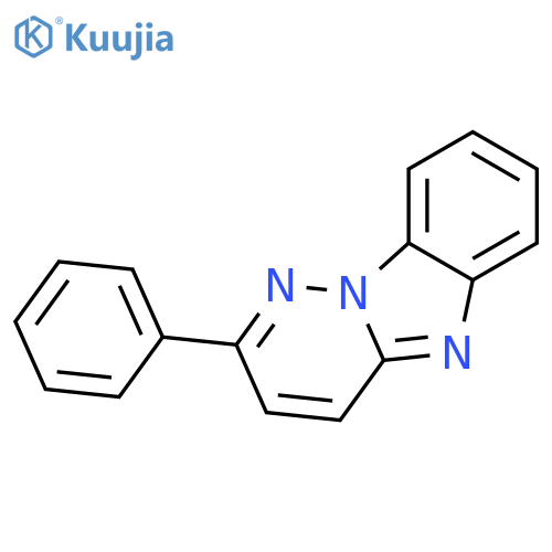 Pyridazino[1,6-a]benzimidazole, 2-phenyl- structure