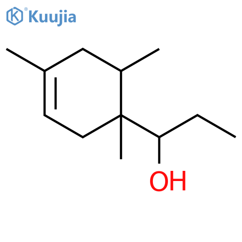 3-Cyclohexene-1-methanol, a-ethyl-1,4,6-trimethyl- structure