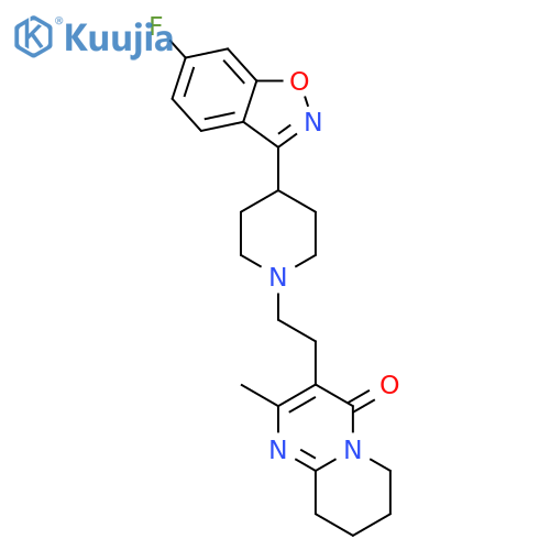Risperidone structure