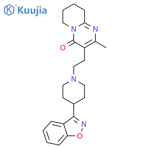Desfluoro Risperidone structure