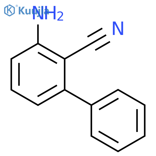 2-amino-6-phenylbenzonitrile structure