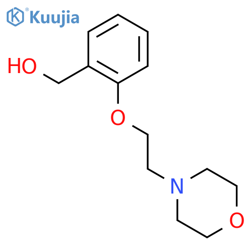 2-(2-Morpholinoethoxy)phenylmethanol structure
