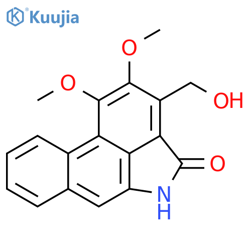 Dibenz[cd,f]indol-4(5H)-one,3-(hydroxymethyl)-1,2-dimethoxy- structure