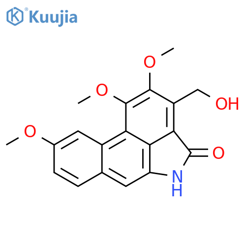 Dibenz[cd,f]indol-4(5H)-one,3-(hydroxymethyl)-1,2,9-trimethoxy- structure