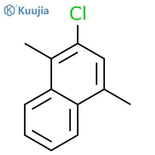 Naphthalene, chloro-1,4-dimethyl- structure