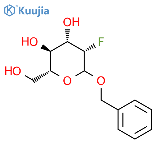 D-Mannopyranoside, phenylmethyl 2-deoxy-2-fluoro- structure