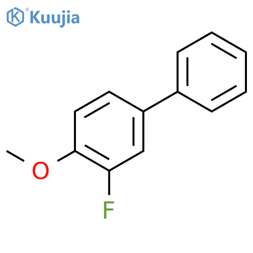 2-fluoro-1-methoxy-4-phenylbenzene structure