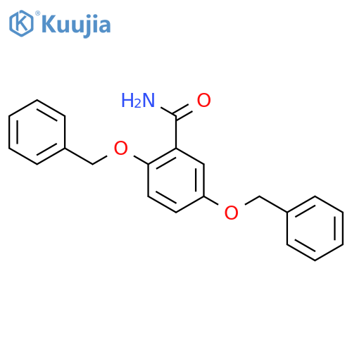 Benzamide, 2,5-bis(phenylmethoxy)- structure