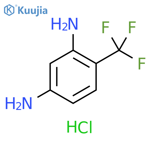 2,4-Diaminobenzotrifluoride.2HCl structure
