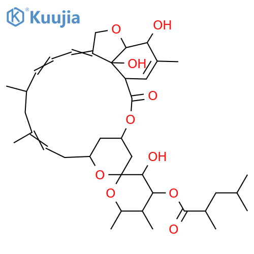 22,23-Dihydroxymilbemycin α1; 23-O-(2,4-Dimethylpentanoyl) structure