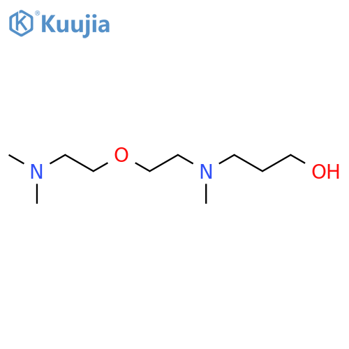 1-Propanol, 3-[[2-[2-(dimethylamino)ethoxy]ethyl]methylamino]- structure