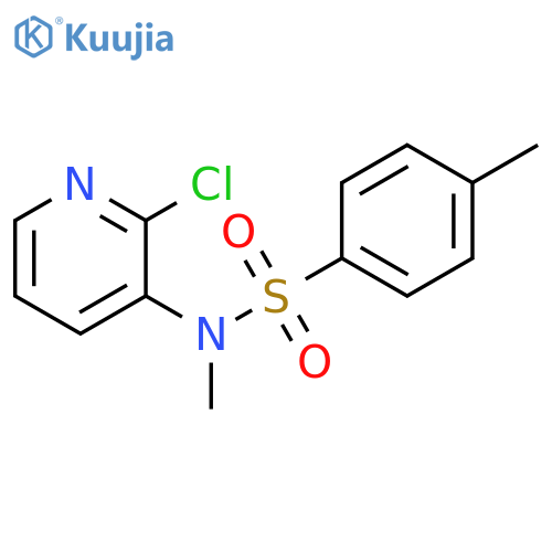 Benzenesulfonamide, N-(2-chloro-3-pyridinyl)-N,4-dimethyl- structure