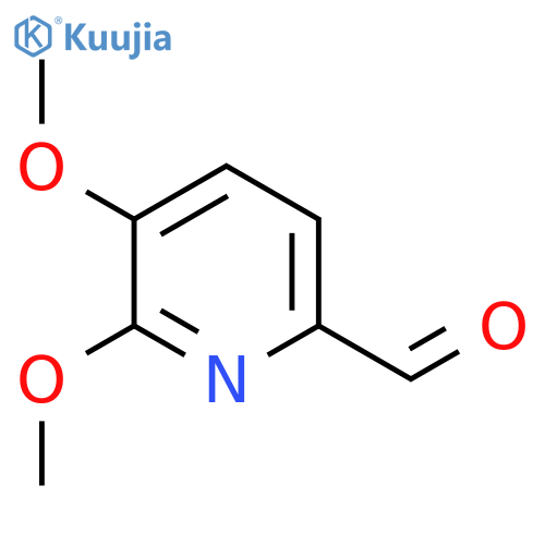 5,6-dimethoxypyridine-2-carbaldehyde structure