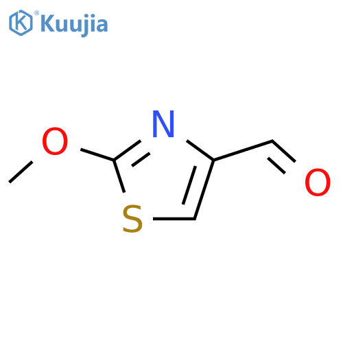 2-methoxy-1,3-thiazole-4-carbaldehyde structure