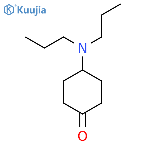 4-(dipropylamino)cyclohexan-1-one structure