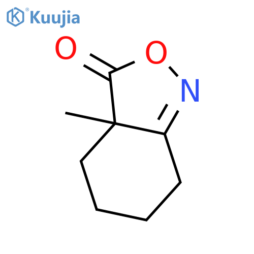 2,1-Benzisoxazol-3(3aH)-one, 4,5,6,7-tetrahydro-3a-methyl- structure